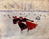 Painting by Beraud