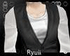 Ryuii::Black White Shirt