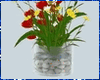 Vase Hearts & Flowers