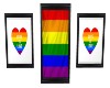 Pride Rainbow Love Heart