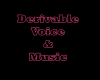 Derivable Voice & Music