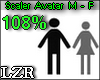 Scaler Avatar M - F 108%