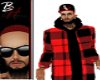 Red/Black Flannel/Hoody