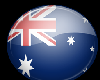 AustraliaButton Sticker