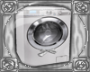 *Silver Washing Machine*