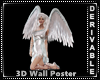 3D Statue Wall Poster