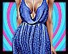 Blue Sequin Dress