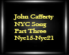 John Cafferty -NYC Song
