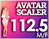 F AVATAR SCALER 112.5%