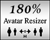 Avatar Scaler 180%