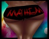 MAYHEM shorties red