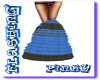 BLK N BLUE UBER BOOTS