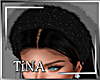 BLACK Fur HeadBand
