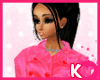 iK|Doll Coat w/Legy Pink
