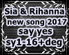 new song 2017 say yes