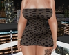𝓚|leopard tube dress