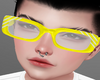 !M! Bright Yellow Glasse