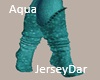 Sock Boots Aqua