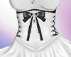White Black Skirt