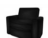 Blk leather Chair