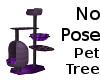 No Pose Purple Pet Tree