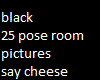 [kel] black 25 pose room