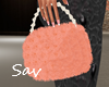 Fur Bag-Coral