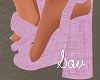 Pearly Heels-Pink