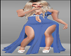 Blue Female Gown