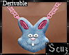 *Scuz* Bunny Necklace