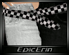 [E]*White/Black Jeans*