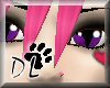 Purple Anime Cat Eyes