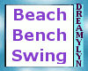 !D Beach Bench Swing
