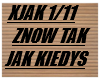 ZNOW TAK JAKI KIEDYS