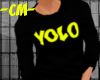 -CM- Yolo Sweater Black