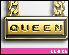 C|Queen Gold Chain