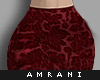 A. 🥀 Velvet Skirt Red