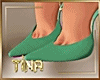 Sensual Green Heels