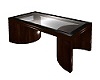 MJ-Brn Wood Coffee Table