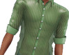 Green Striped SheerShirt