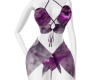 Purple Marbled Bikini