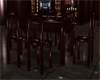RH Wood table 6 chairs
