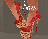 Red/Gold Heels