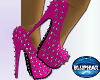 Spike Stilettos - Pink