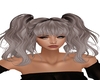 Selena~ponytails grey