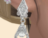 H3. Bridal earrings