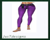 JT Belted Jeans Purple