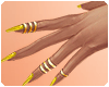 ʞ- Yellow Nails