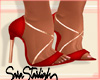 S-Anisa Heels Red