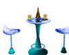 table bleue 
